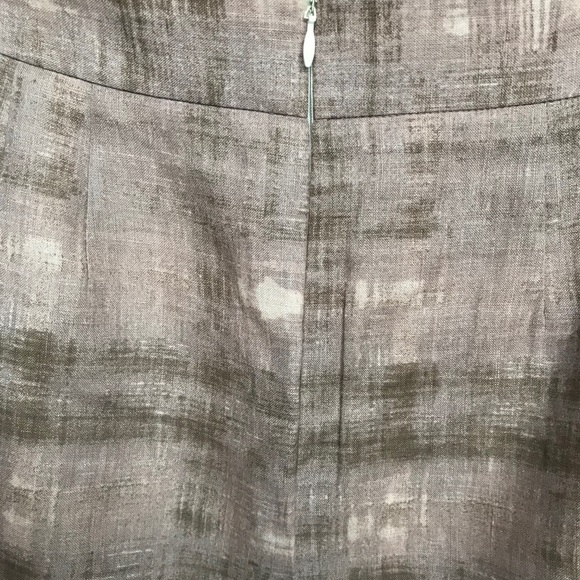 Ann Taylor Loft Tan/Brown Pencil Skirt Size 2 - Picture 4 of 8